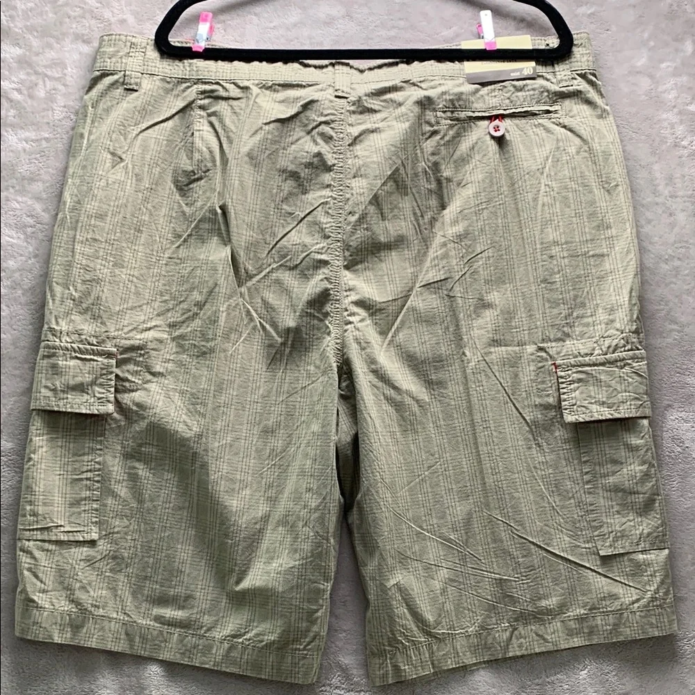 FOOT LOCKER | 40 MEN VTG TACTICAL CARGO SHORTS | TAN KHAKI 69778